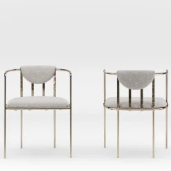 Sedia Dolmen White di Margherita Rui*Dante Negro Online