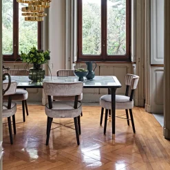 Sedia Elena in bianco e nero*Black Tie Sale