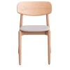 Sedia Fizz in faggio con seduta imbottita di Lorenz+Kaz*Bedont Online
