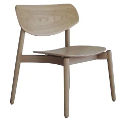 Sedia Fizz in rovere sabbia di Lorenz+Kaz*Bedont New
