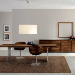 Sedia girevole Gioconda in noce di C.R. & S.*Riva 1920 Outlet