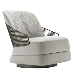 Sedia girevole in pelle di Castello Lagravinese Studio #1*Giorgio Collection Discount