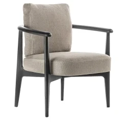 Sedia Greta beige con braccioli*Durame Hot