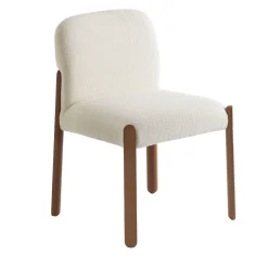 Sedia Imbottita Babà Soft 873 Bianca di Emilio Nanni*Billiani 1911 New