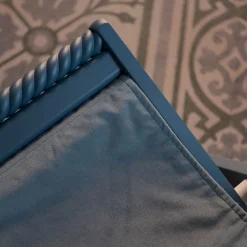 Sedia in faggio laccato blu*Belvedere Sale