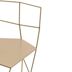 Sedia in ferro colore Cappuccino*Sesia&Co. New