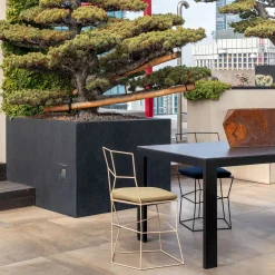 Sedia in ferro colore Cappuccino*Sesia&Co. New