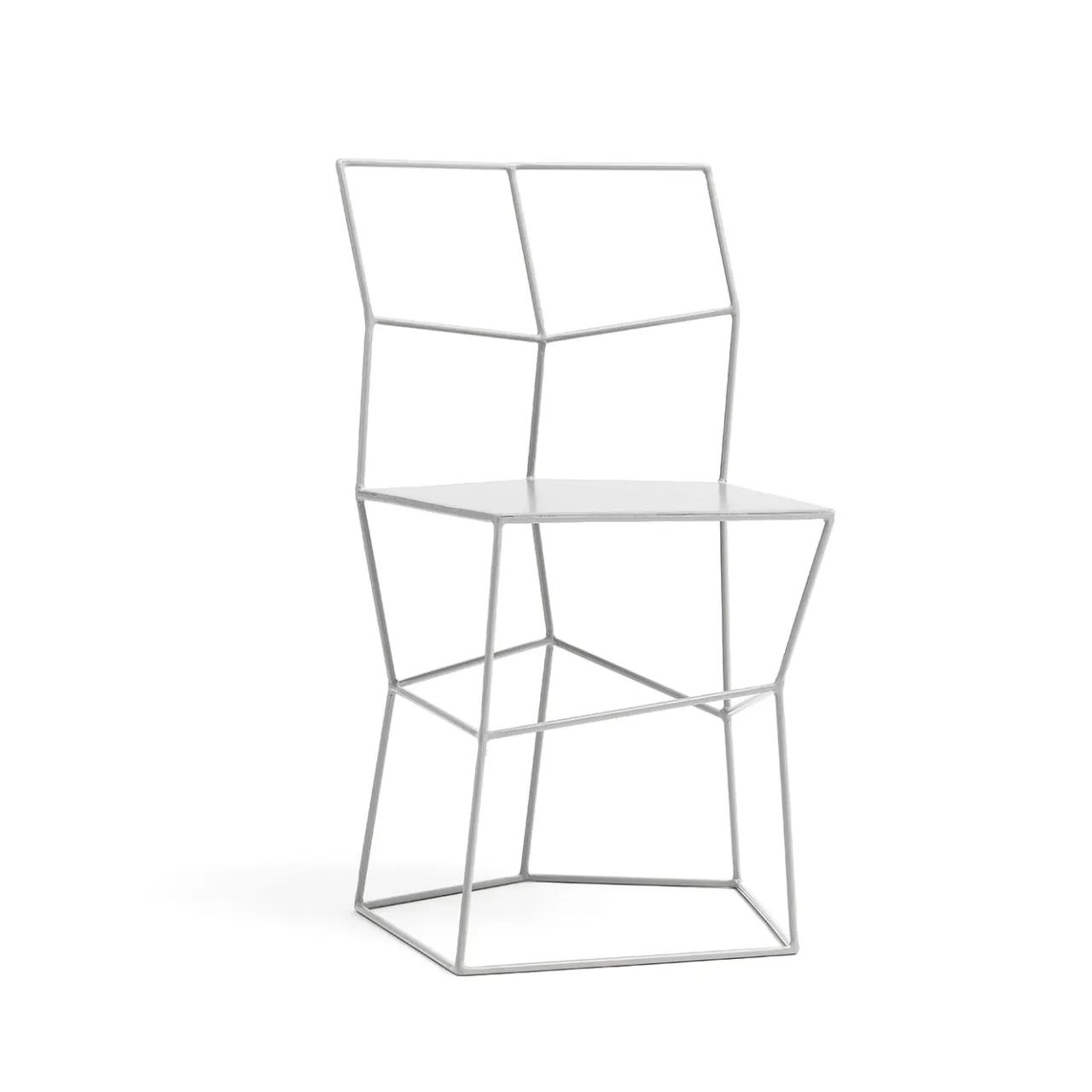 Sedia in ferro colore latte*Sesia&Co. Online