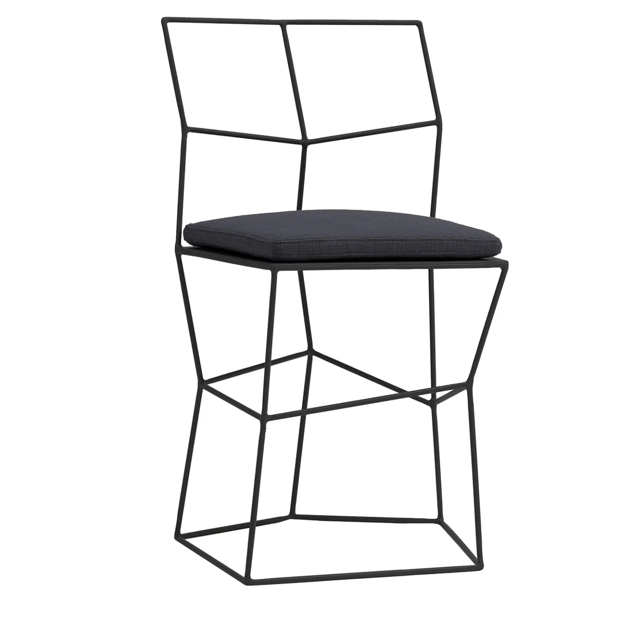 Sedia in ferro colore liquirizia*Sesia&Co. Online