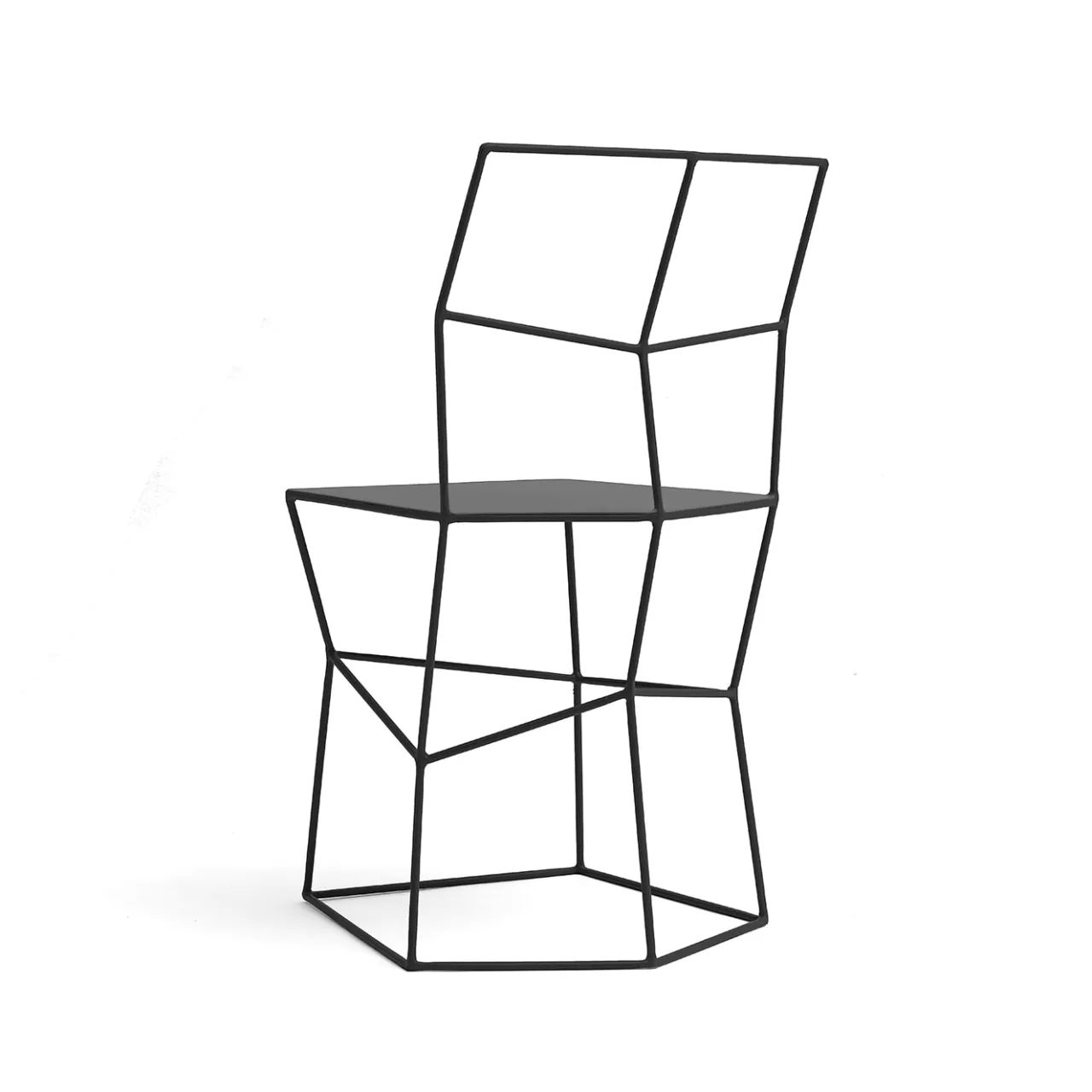 Sedia in ferro colore liquirizia*Sesia&Co. Online