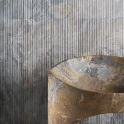 Sedia in marmo Kairo di Karim Rashid*Luce Di Carrara Best