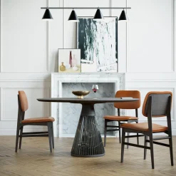 Sedia in pelle Savina*Morelato Outlet