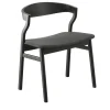 Sedia Kalea in Rovere carbone con seduta imbottita di Lorenz+Kaz*Bedont Online