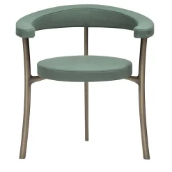 Sedia Katana verde oliva di Paolo Rizzatto*Ghidini 1961 Clearance