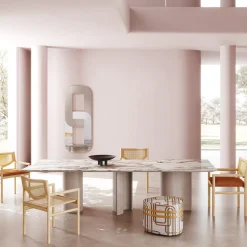 Sedia Klara in legno di frassino naturale e paglia di Vienna naturale di CSM*Casamilano Outlet