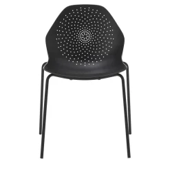 Sedia Klera in alluminio nero*Sitia Best