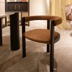 Sedia Kumiko in frassino tinto Moka*Black Tie Sale