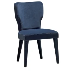 Sedia Lady V Blue di Ciarmoli Queda Studio*Villari Outlet