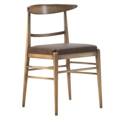 Sedia Laura in noce e marrone*Morello Gianpaolo Best