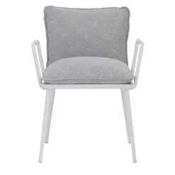 Sedia Lipari Outdoor Avorio con braccioli*Sicis