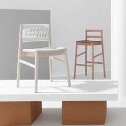 Sedia Load 647 White di Emilio Nanni*Billiani 1911 New