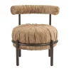 Sedia Lounge Rotonda Bonbon Beige*Borzalino Sale