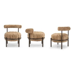 Sedia Lounge Rotonda Bonbon Beige*Borzalino Sale