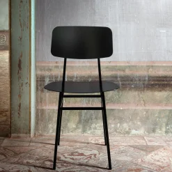 Sedia Miami Black di Nika Zupanc*Ghidini 1961 Best