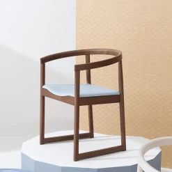 Sedia Nordica 601 Brown di Marco Ferreri*Billiani 1911