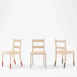 Sedia North con piedini azzurri*Pietrachiara New