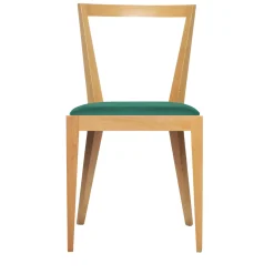 Sedia Ponti 940 Verde di Gio Ponti*BBB Italia New