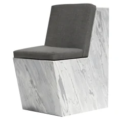 Sedia W con cuscini*Dimarmo New