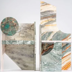 Seduta B - Sedia Ritagli #3*Alimonti Milano Online