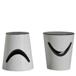 Set di 2 sgabelli Happy&Grumpy di Sakura Adachi*Extroverso New