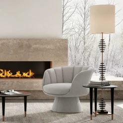 Set di 3 tavolini a incastro Trendy*Volpi Outlet