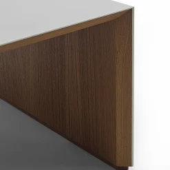 Set di 3 Tavolini a Incastro Trio in Teak Bianco*Gaffuri Sale