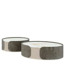 Set di 2 tavolini bassi*Inedito / Asnaghi Clearance