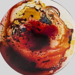 Set di 3 tavolini dipinti a mano in ruggine*BAU Design Online