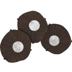 Set di 3 tavolini Fyllo*Minotti Collezioni Clearance