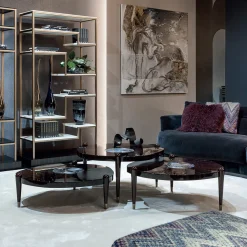 Set di 3 tavolini Fyllo*Minotti Collezioni Clearance