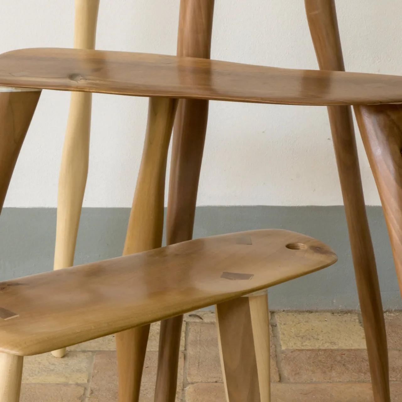 Set di 3 tavolini Unstable*Tommaso Garavini Online