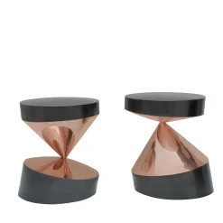 Set di due tavolini The Whirling Twins*Paolo Giordano