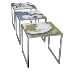 Set di tre tavolini da caffè*Carla Milesi di Gresy Discount