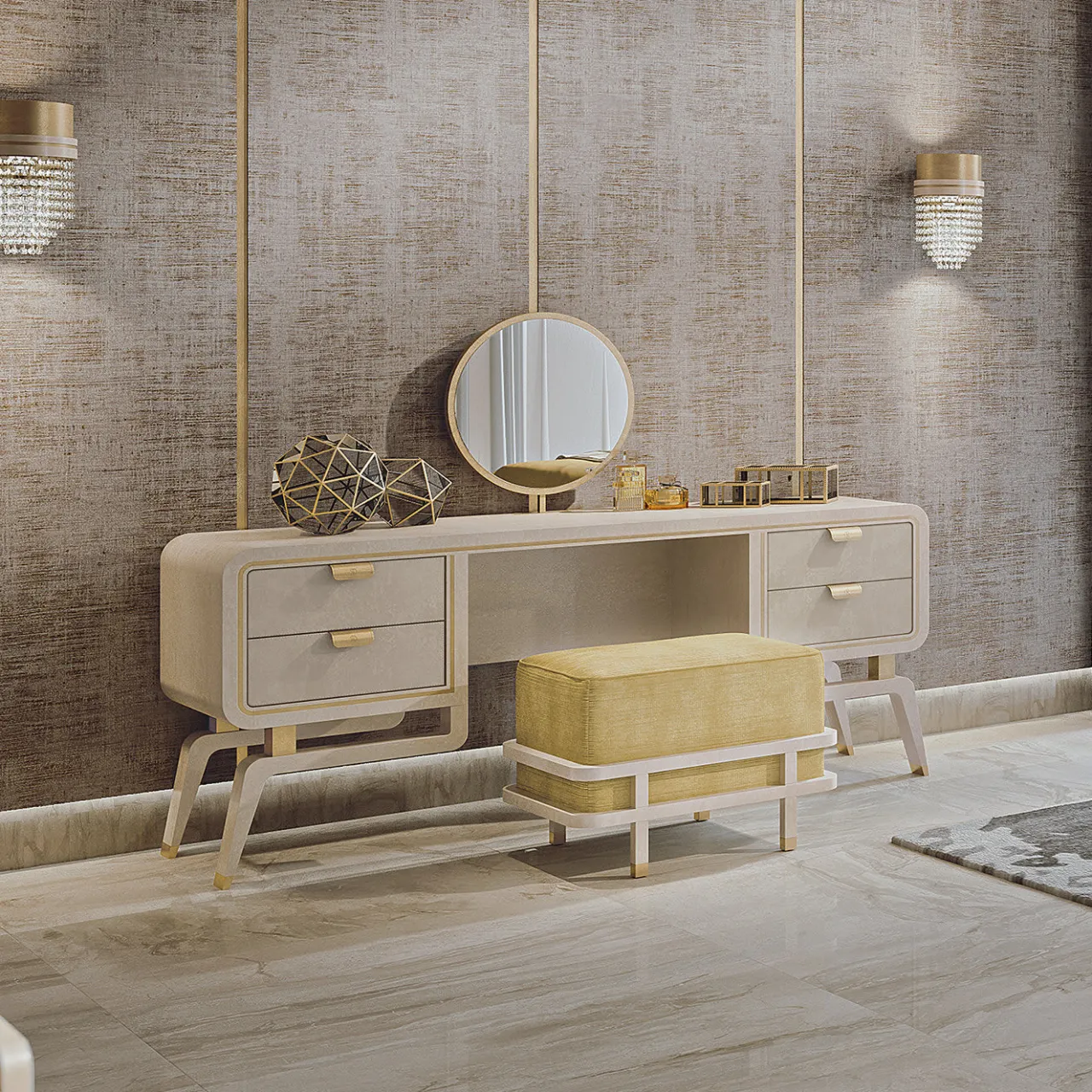 Set di vanità dal design contemporaneo Hanami*ReDéco Hot