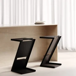 Sgabello Alto in Ferro Nero ZZ Top*Marco Ripa Discount