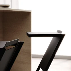 Sgabello Alto in Ferro Nero ZZ Top*Marco Ripa Discount