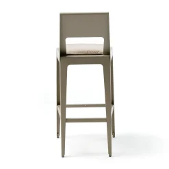 Sgabello Alustool in metallo grigio*Epònimo Online