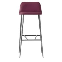 Sgabello Bardot Borgogna di Emilio Nanni*TrabA' Outlet