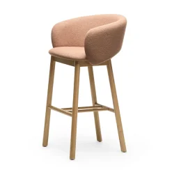 Sgabello Bel Sg-75 terracotta di Pablo Regano*Chairs & More