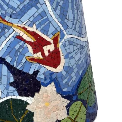 Sgabello Carpe Diem in mosaico fatto a mano di Michela Nardin*Casarialto Best